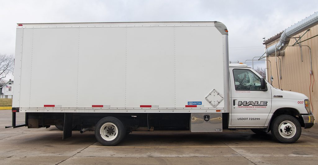 Hale Performance Coatings Deliver Truck